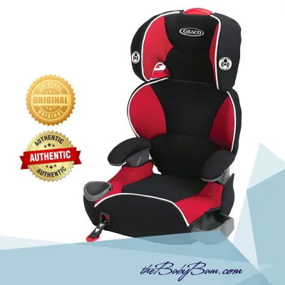Graco Red AFFIX Youth Booster Seat with Safety Surround and Latch System (Atomic) Car Seat For 4 -12 y/o