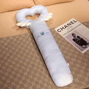 หมอนรองหัวเตียงฤดูร้อนหมอนเส้นยาวผ้าไหมน้ำแข็งถั่วหมอนกอดสาวนอนข้างเตียงหนีบขาหมอนหมอนอิง