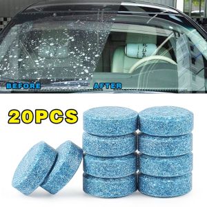 10/20pcs Car Windshield Wiper Solid Effervescent Tablets Cleaner Glass Washer Detergent