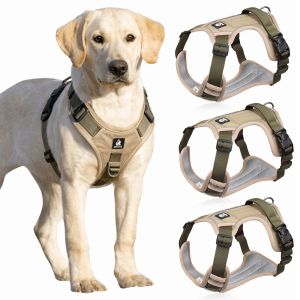 LUXERY Reflective Dog Leash Vest Wear-resistant Shockproof Dog Leash Durable Anti-chew Dog Chest Strap for Golden Retrievers Small Medium and Large Dogs