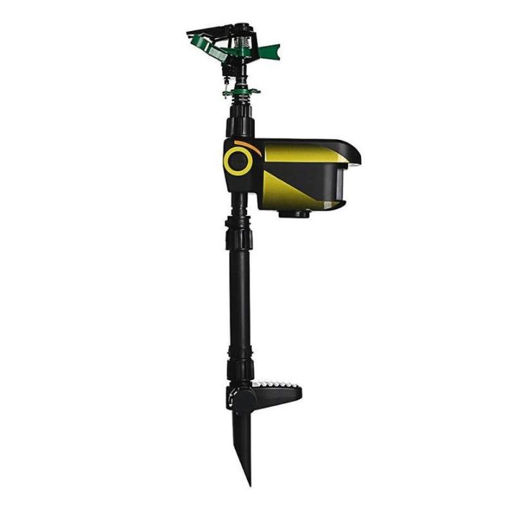 Sprinkler Automatic Rotating Large Area Solar Motion Activated Animal