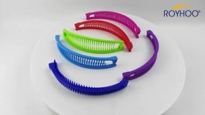 ROYHOO 18PCS Vintage Large Banana Clips for Women - Thick Fine Hair Combs Barrettes