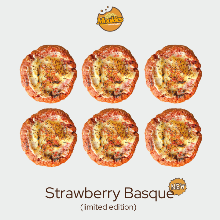 Strawberry Basque Mookies Oatmeal Cookies | Lazada PH