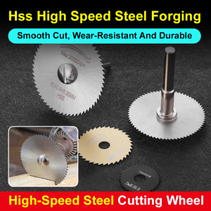 💕Multifunctional💕 Hand Drill High-Speed Steel Cutting Blade Tile and Rock Slab Slicing Marble and Color Steel Tile Cutting Metal Angle Grinder Saw Blade多功能手电钻高速钢切割片