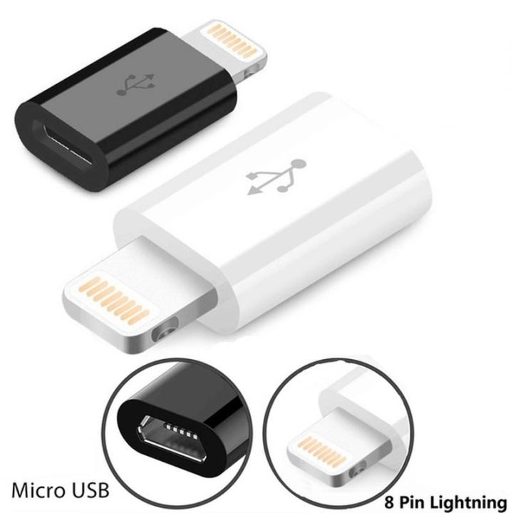 1/2/3pcs Micro USB to Lightning Adapter for iPhone iPad Pro Air