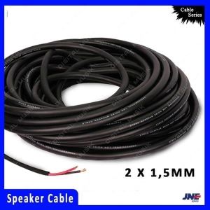 Kabel Speaker Polos 2 x 15mm Cable Professional Audio Sound System Speaker Lapangan - Kabel Speaker Bagus - Kabel Speaker Murah - BISA COD