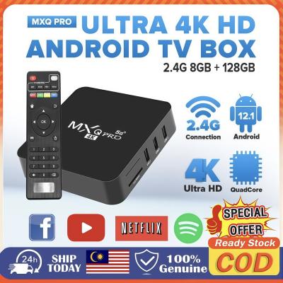 Android TV Box 8K HD Smart TV Box 2.4G WIFI 8GB+128GB Media Player Set-Top TV Box Android Google Ass