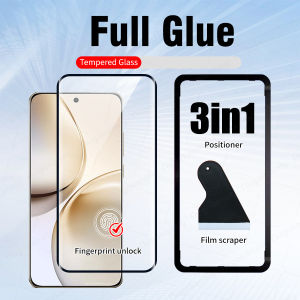 3D Curved Full Glue Unlocking Tempered Glass for Realme 14 Pro Plus 5G 13 Pro 12 Pro Plus 11 Pro 10 Pro + Realme GT 7 Pro Full Cover Screen Protector Film