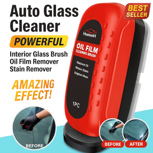 Powerful Glass Oil Film Remover Automotive Front Windshield Clean Rain Fog Glass
