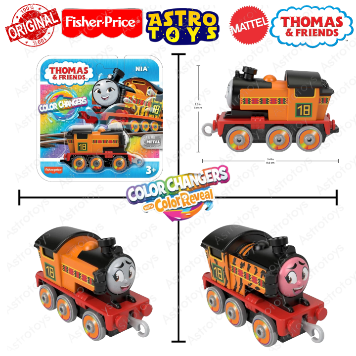Mattel Fisher Price Thomas and Friends Nia Color Changer Push