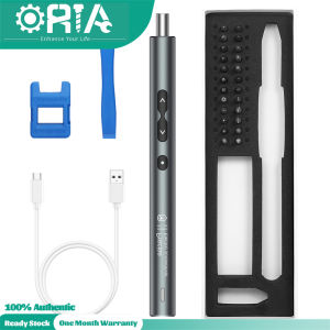 ORIA Electric Screwdriver Set Rechargeable 28 in 1 Cordless Repair Tools set Screw Driver Set Precision Bits kit with 3 LED lights