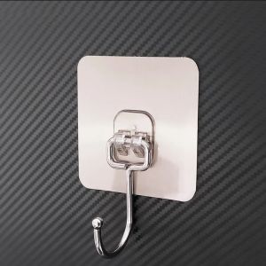 Móc Dán Tường Siêu Dính Móc Inox 304 Treo Đồ Tiện Lợi Hàng Xịn