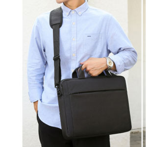 15.6 Inch Laptop Bag Lightweight Laptop Case Shoulder Bag Waterproof Laptop Briefcase Thicked inner 30x41x6 cm