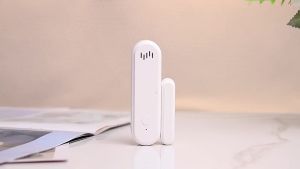 SMATRUL Arm And Disarm Tuya Smart Wifi Door Window Sensor Open Closed Detectors Sound Light Alarm Life App Timing Work With Alexa Home