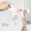 SyokSyok Orpdro 360° Rotating Suction Cup Hook Strong Vacuum Suction Power No Drilling Heavy Duty Adhesive Hook. 