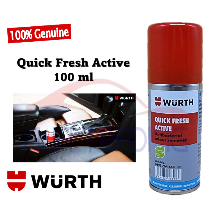 Wurth Quick Fresh Active (Antibacterial odour remover) 100 mL Art 0893764650 Lazada PH