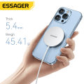 Essager นาฬิกาแม่เหล็กเหนี่ยวนำ15W เครื่องชาร์จไร้สาย QI 3 In 1ชาร์จเร็วขาตั้งสำหรับ Iphone 14 Airpods Pro Apple Watch Ios Macsafe. 