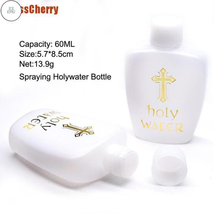 EZ 1Pc 60Ml Holy Water Bottle Sturdy Prime Church Holy Water Bottle