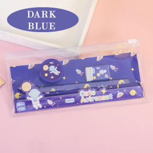 Alat Tulis Comel Sekolah Rumah 5 Pcs/Pack Set Cute Stationery Set Gifts Pencil Ruler Erasers Home School Supplies Stationery Set 文具套装