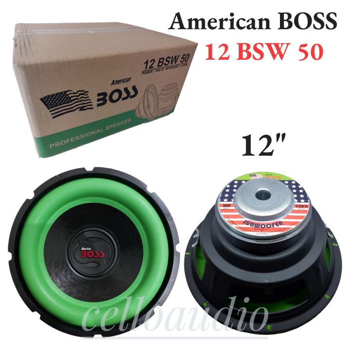 Speaker Subwoofer 12 Inch American Boss Speaker Subwoofer 12 Inch