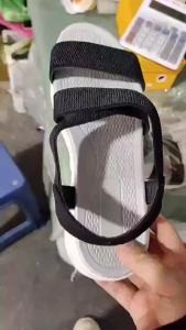 [Free Shipping] Summer Thick-Soled Color-Block Sandals Plus-Size Soft-Soled Casual WomenS Sandals