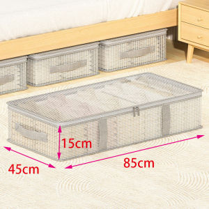 Clear Folding Under bed Storage Box Waterproof and wear-resistant Clothing Under bed Organizer bags