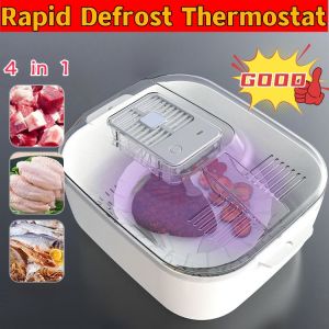 4-in-1 meat thawing machine large capacity rapid thawing machine food sterilizing thawing machine