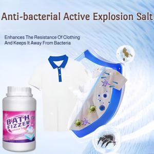 Active Explosion Salt Clothes Stain Removing Laundry Detergent No Harm To Hands Effective Antibacterial Strong Decontamination Bleaching Powder