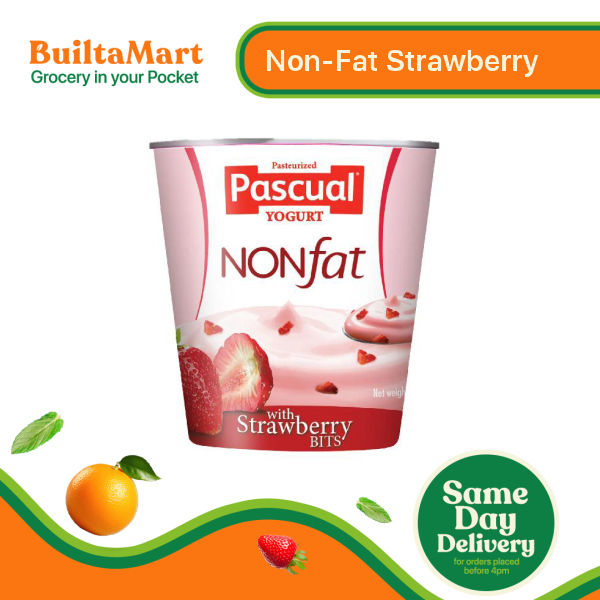 Pascual Non-Fat Strawberry Yogurt (100g)