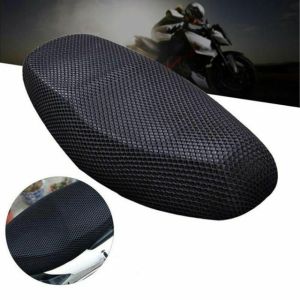 Breathable 3D Mesh Motorcycle Seat Covers Cushion Anti-Slip Waterproof