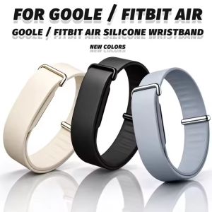 Breathable Silicone Band for Google Fitbit Air Soft Sweatproof Sports Strap Replacement Adjustable Quick Release Wristband Accessories