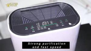 JF air purifier for room 3 in 1 Composite Filter Double Directional Air Outlet HEPA Air Purifier