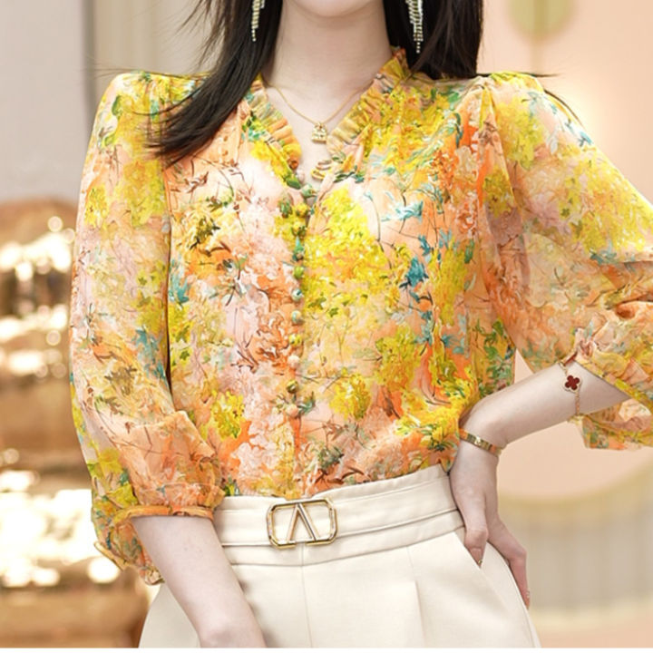 Chiffon shirt primark blouse