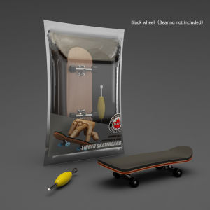 YAFEN Finger SkateBoard Wooden Fingerboard Toy Professional Stents Finger Skate Set
