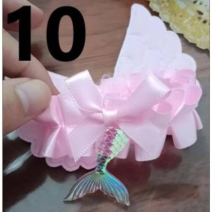 Love And Deepspace 10cm  DollS Clothes Outfit Accessories For Rafayel Qi Yu Idol Fishtail dress butterfly wings set Clothing