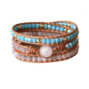 Chic hạt kiểu boho ED Vòng đeo tay thời trang hạt kiểu boho Vòng tay đính hạt bắt mắt Chuỗi Thêm sự tinh tế cho bất kỳ trang phục