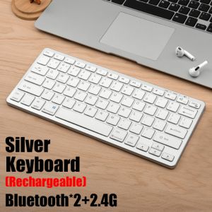 FLYING Bluetooth 5.0 Wireless Keyboard Mouse Set 2.4G 2 Modes Keyboard Mouse Combo Portable Ultra-thin Bluetooth Keyboard For Laptop