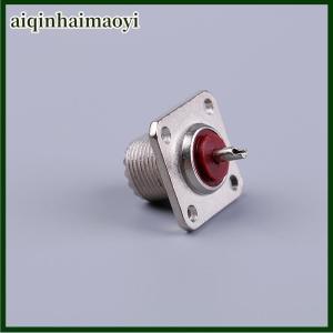aiqinhaimaoyi Uhf female so239 panel chassis mount flange deck mount solder cup rf connector