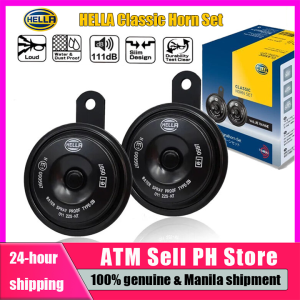 【In stock】Original HELLA Horn Classic Horn Set Value Range for Motorcycle and Cars 12V 1pair