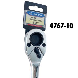 ด้ามฟรี KINGTONY 1/2"x10" 4767-10FD 4768-10FD ด้ามก๊อกแก๊ก ด้ามฟรีหัวไข่หัวบาง