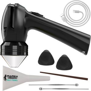 Mamba Original Electric Seed Grinder USB-C Rechargeable Spice Mill Green
