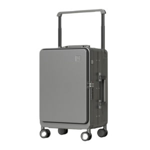 JUPITER FLY Luggage 20 inch Side opening suitcase aluminum frame With 360° rotating wheel TSA Lock
