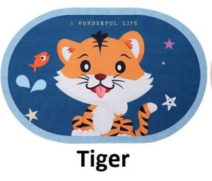 Keset Rumah Anti Slip 40 x 60 Cm Bentuk Oval PR0262