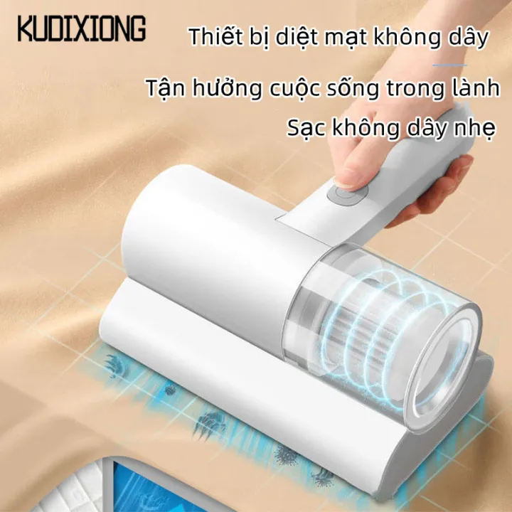KUDIXIONG máy hút mạt bụi, máy hút bụi không dây, máy hút bụi mini cầm tay, máy tẩy mạt gia đình