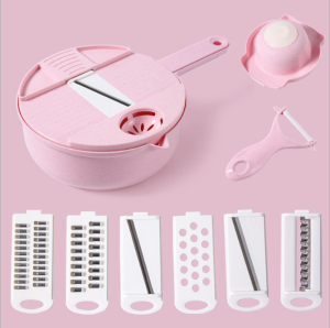 Multi-Function Food Cutting Potato Carrot Veggie Grater Chopper Kitchen Cutting Machine Cheese Grater Slice artifact