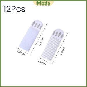 MO. 12Pairs Photo Frame Hanging Strips Adhesive Picture Decor Artwork Hook and Loop Fastener