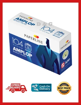 AMPLOP PUTIH PAPERLINE 104 PPS / AMPLOP POLOS PAPERLINE 104 PPS ( 100 LB )