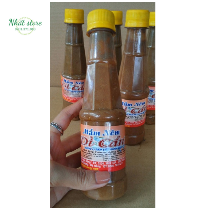 [HCM]Mắm NÊM CHAI NHỎ Dì Cẩn 250g-Mắm nêm Dì Cẩn Đà Nẵng-Nhất Store ...