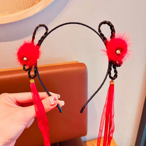 Bandana Anak ucu anak Chinese New Year Headband