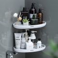 ECOCO Bathroom Accessories Bathroom Shelf Corner Bathroom Organizer Shelf Shampoo Cosmetic Storage Rack Wall Mounted Kitchen Household Items. 